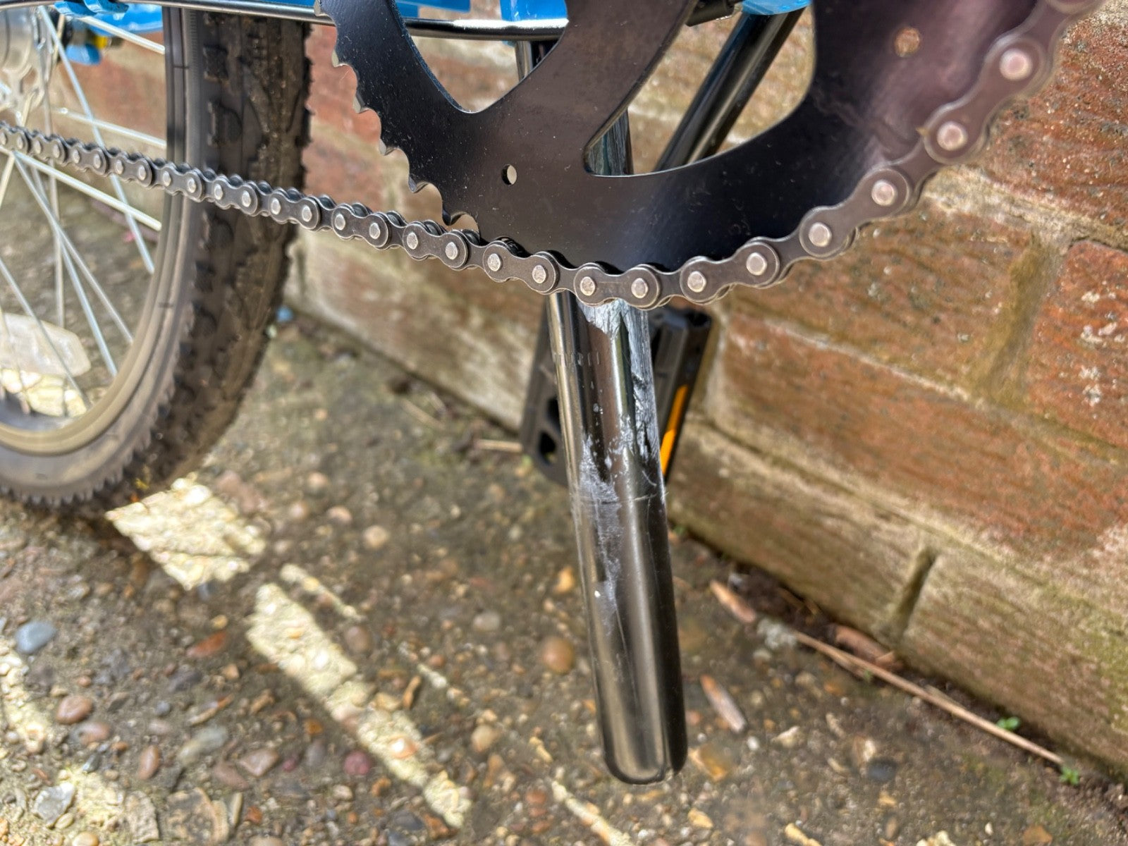 Dawes Diamond 20 inch folding bike, blue, very good condition