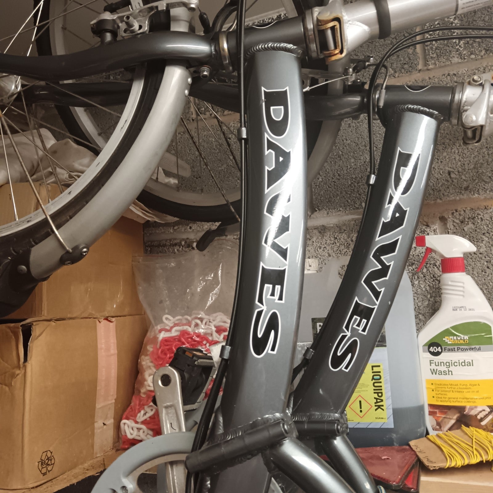 Two Dawes folding Bikes in rhydaer wales