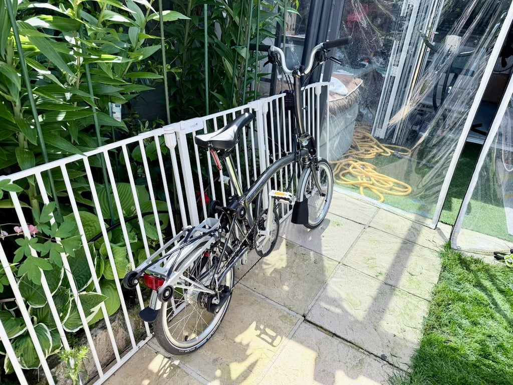 Brompton M6R (conversion from M6L) Raw Lacquer finish, low mileage, v good cond