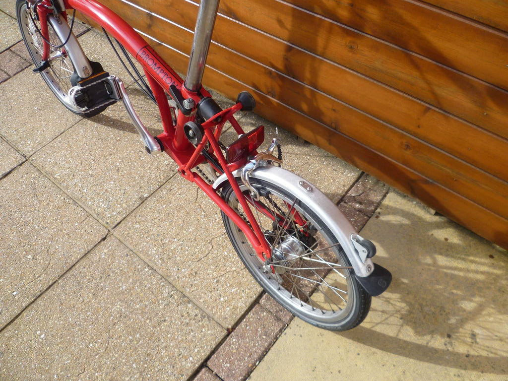 brompton folding bike 3 speed