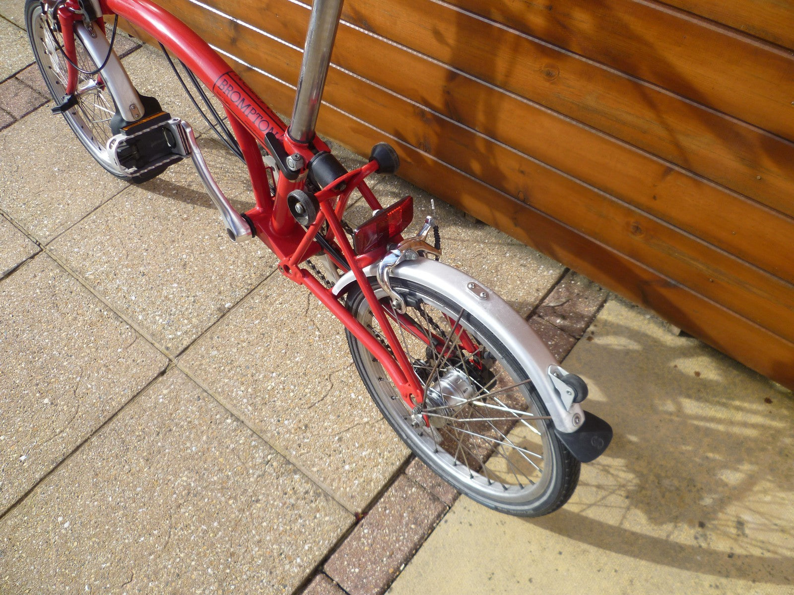 brompton folding bike 3 speed