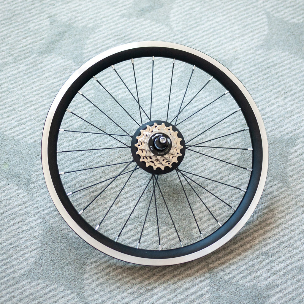 Brompton Folding Bike T Line Superlight 4 Speed Wheelset Cassette Free TPU Tubes