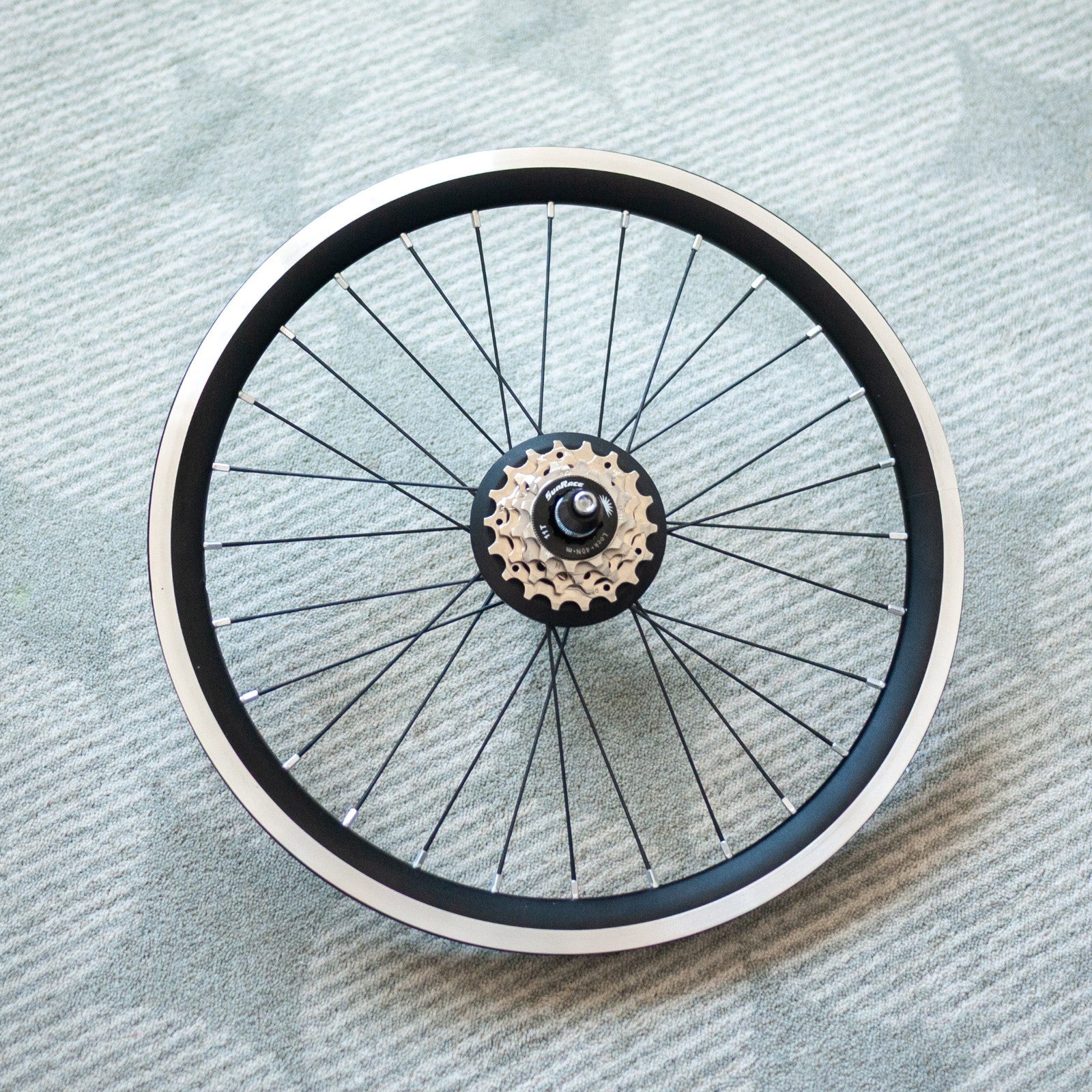 Brompton Folding Bike T Line Superlight 4 Speed Wheelset Cassette Free TPU Tubes