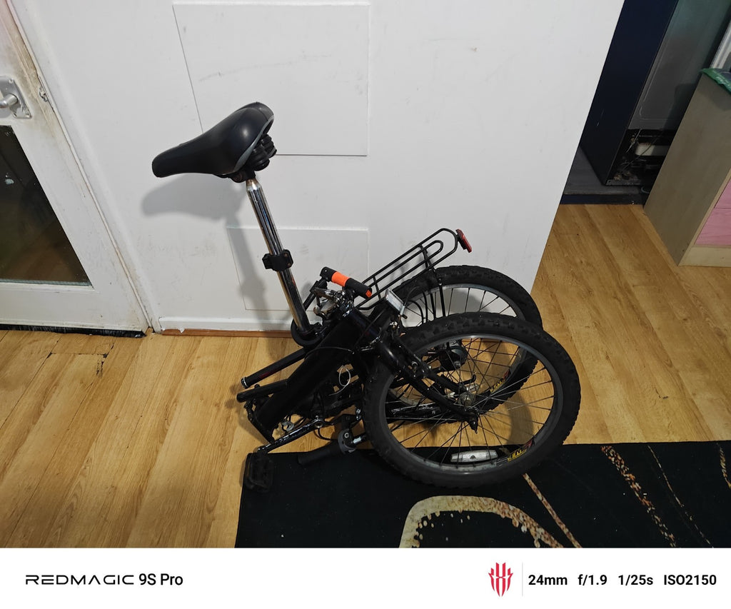 Folding Bike 20” – City Commuter – £60 – London - Black - 3-speed Hub gear -Used