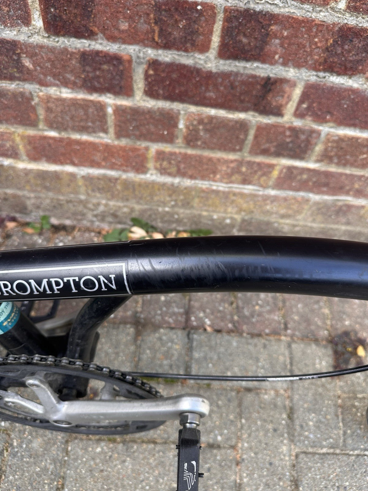 Brompton Folding Bike Super light Wheels Black Single Speed