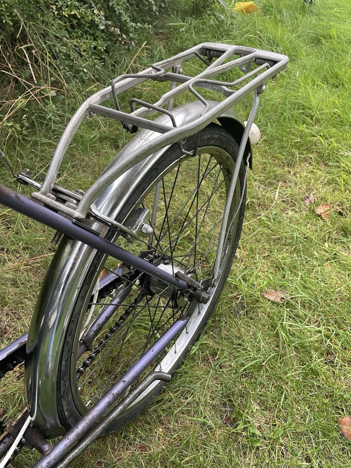 Raleigh Stowaway 1976 Folding Bike Purple Sturmey Archer Desirable Brooks Saddle