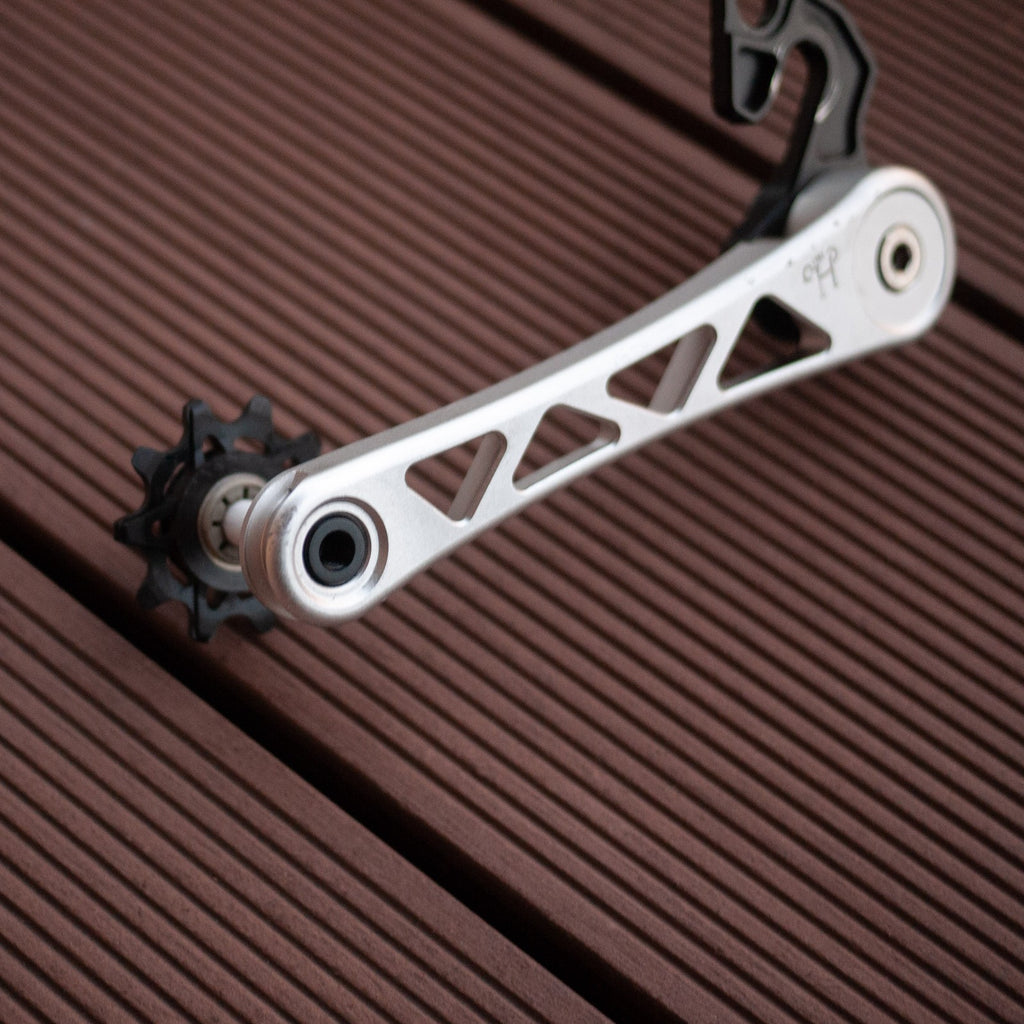 Brompton Tensioner H&H Advance CNC Chain Tensioner C/P/T line Ceramic V3 Silver