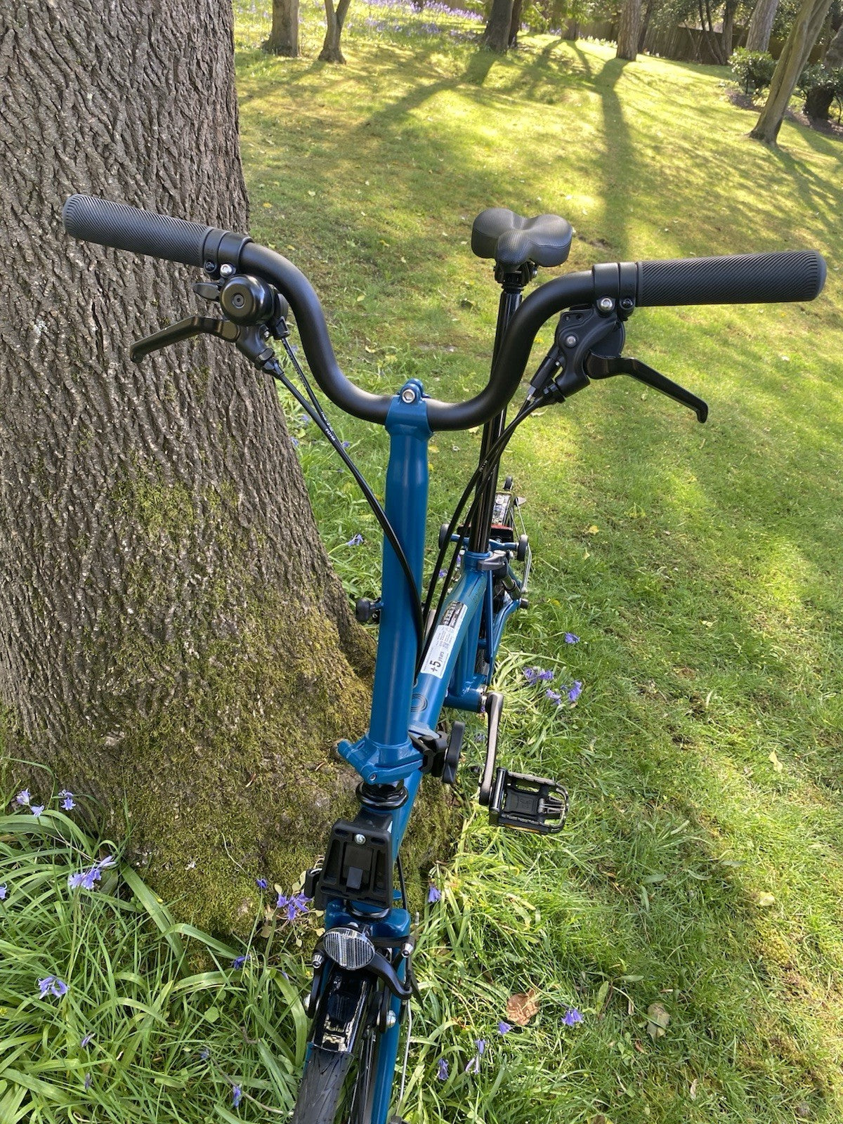 Brompton C-Line 6-Speed in Ocean Blue (Discontinued) - April 2026