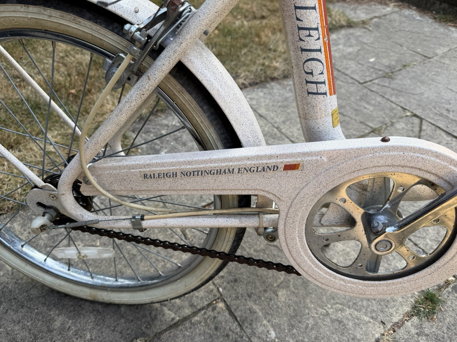 The Raleigh compact folding bike