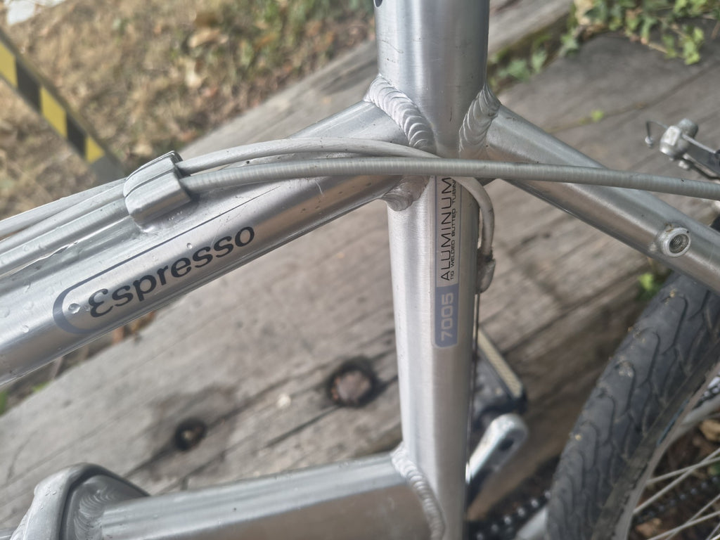 Dahon Espresso 7005 Folding Bike Wheel 26-inch Silver Aluminum Frame