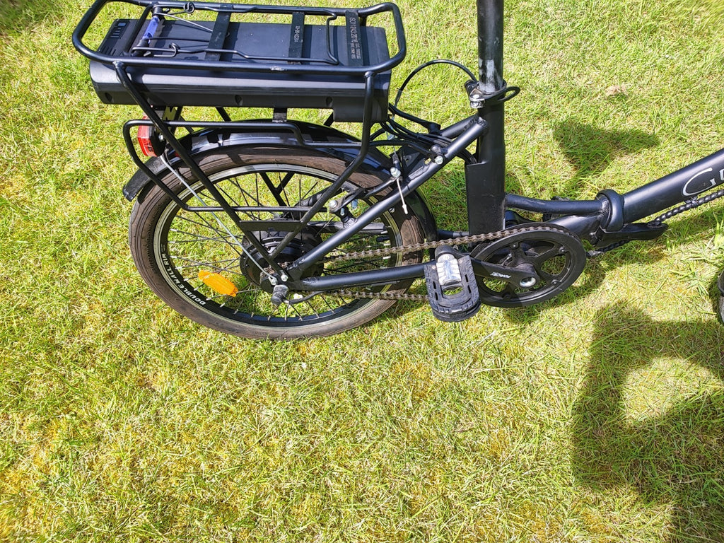 FOLDING BIKES HIS AND HERS both with Chargers and Keys