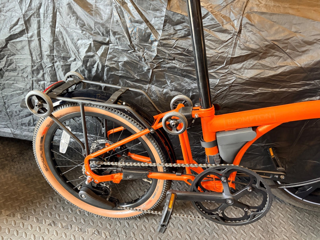 Brompton G-Line Folding Bike Sml Adventure Orange **Unridden**