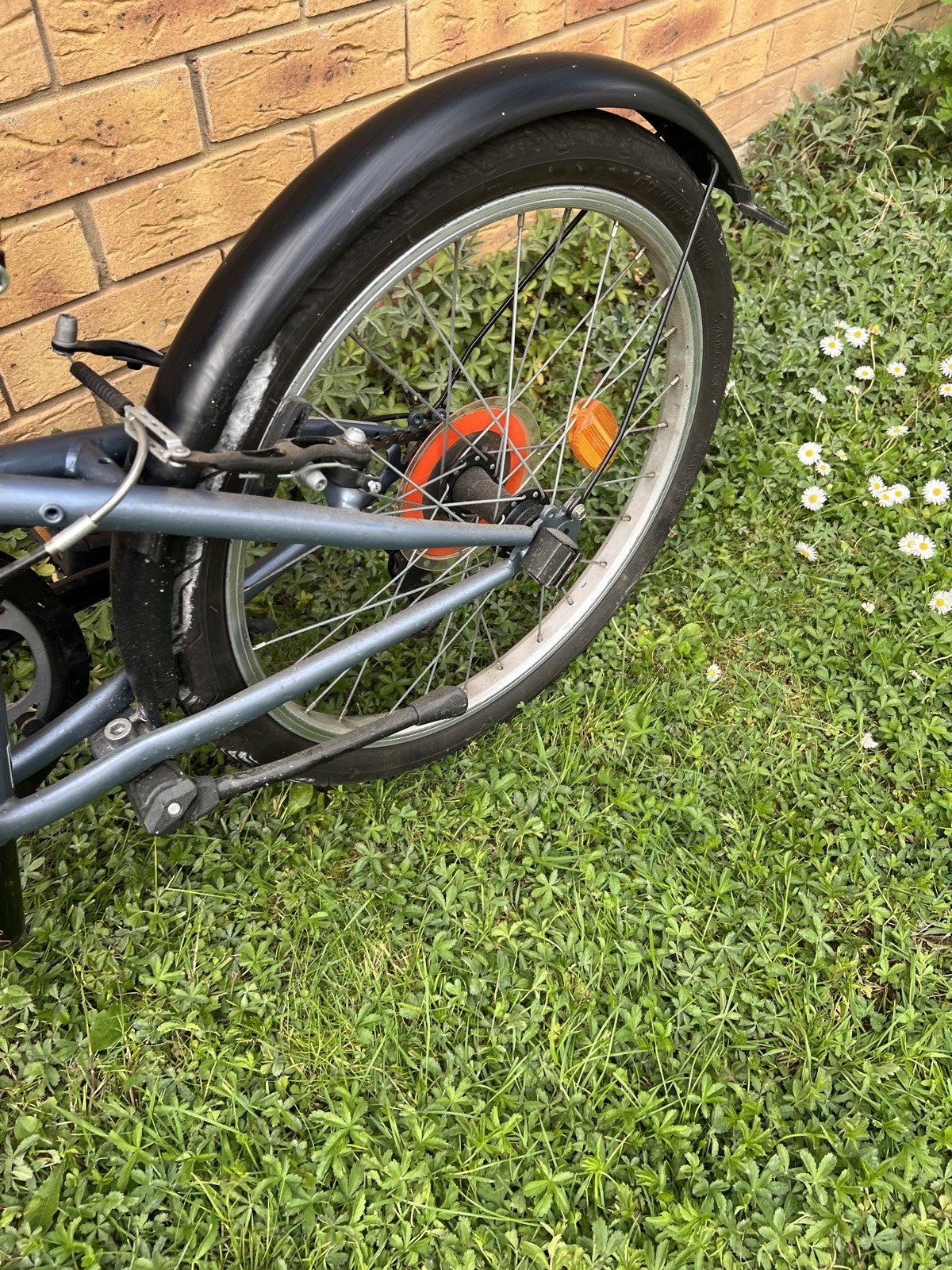 BTWIN Folding Bike 120 Blue/Grey RRP £280 Happy to Ship