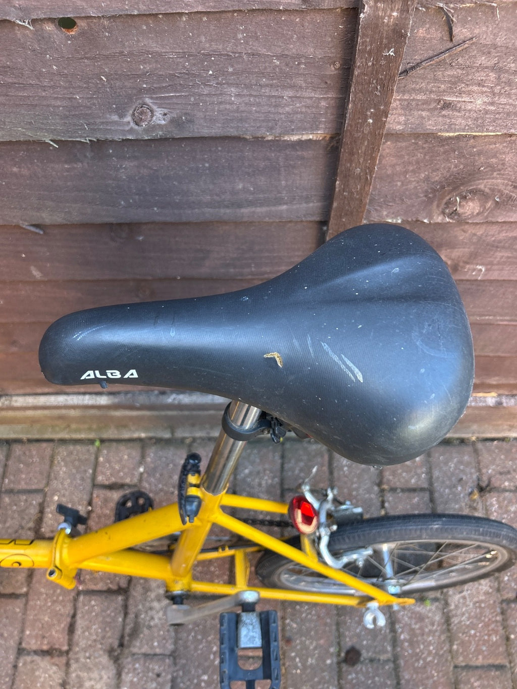 Original 1990s Cresswell Micro Lite Folding Bike - Rare Single Speed