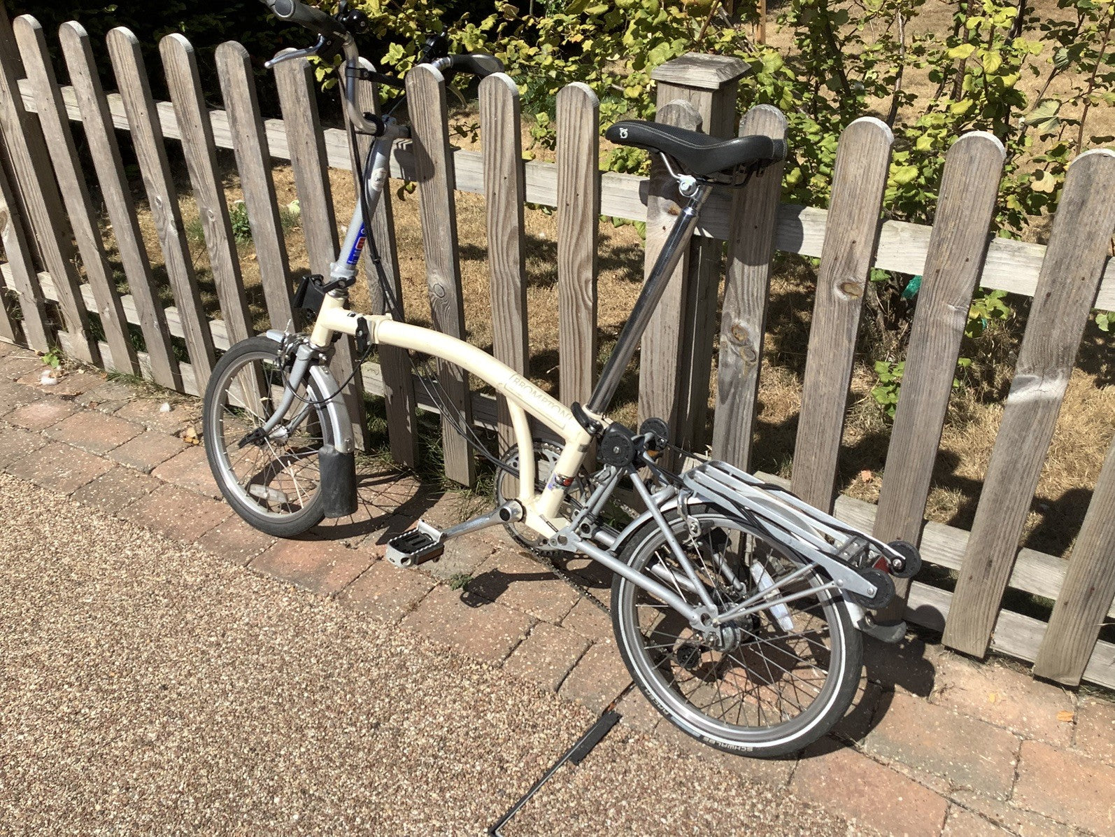Brompton 2006 M6R+ Ivory Folding Bike