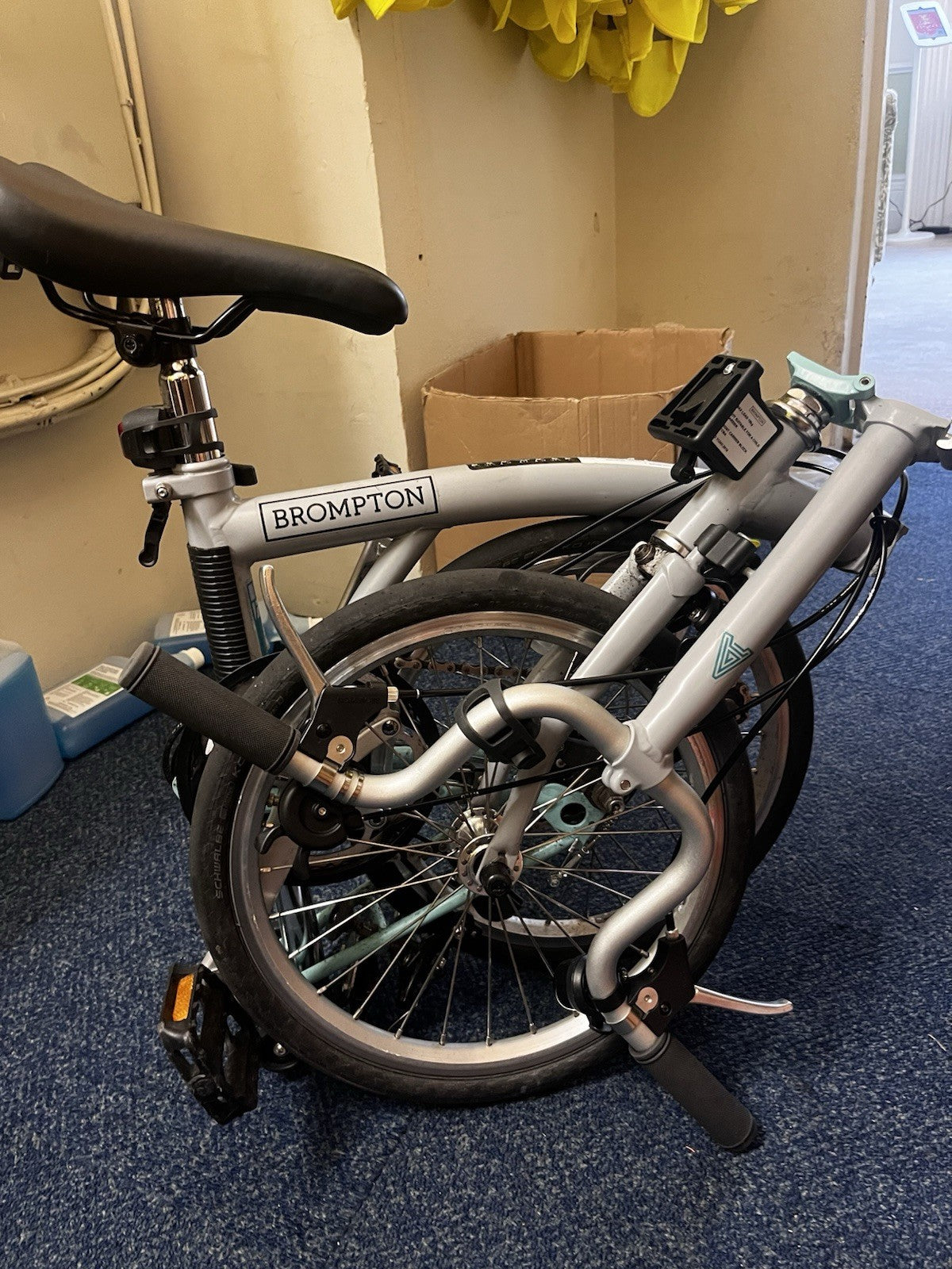 Brompton A-Line Folding Bike 3 Speed 2025
