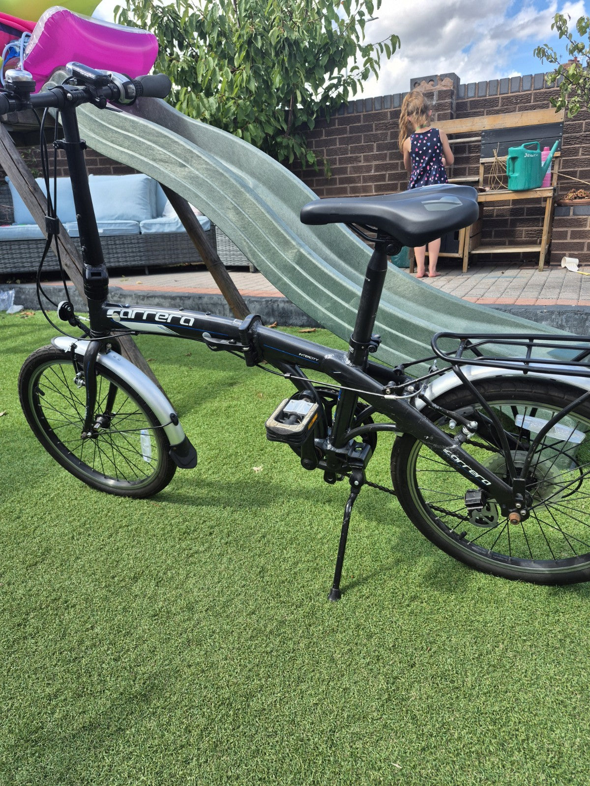 Carrera Intercity Folding Bike 20" Wheel Commuter Bicycle - Great Working Order