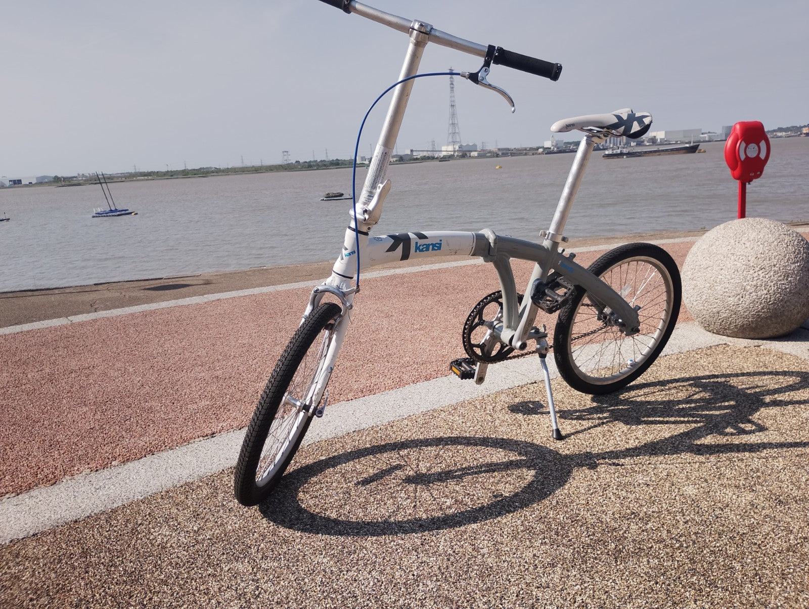 Kansi 1Twenty Single Speed Folding Bike from Japan 20" wheel like BMX delivery