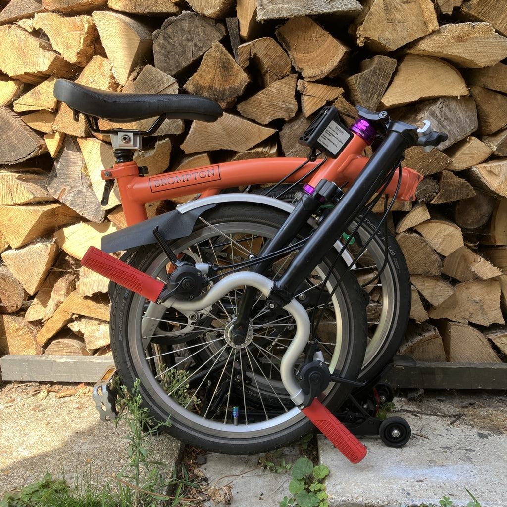 Brompton C Line Explore 2022 6 speed with rear rack