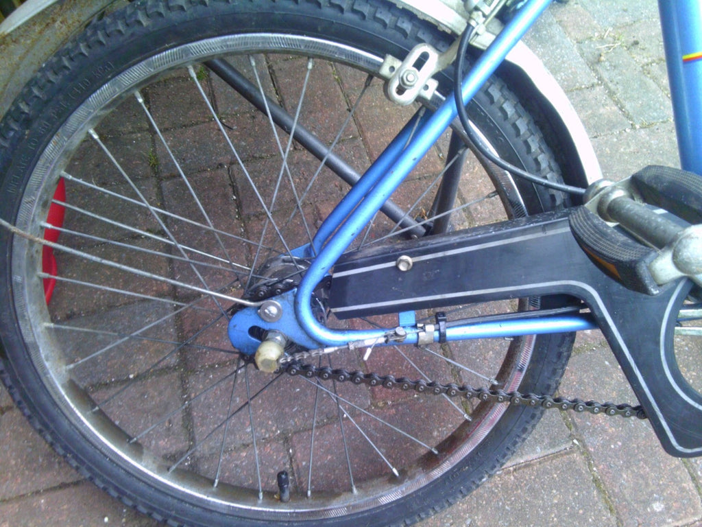 Ladies Fold Up Bike with 3 gears  in good working condition