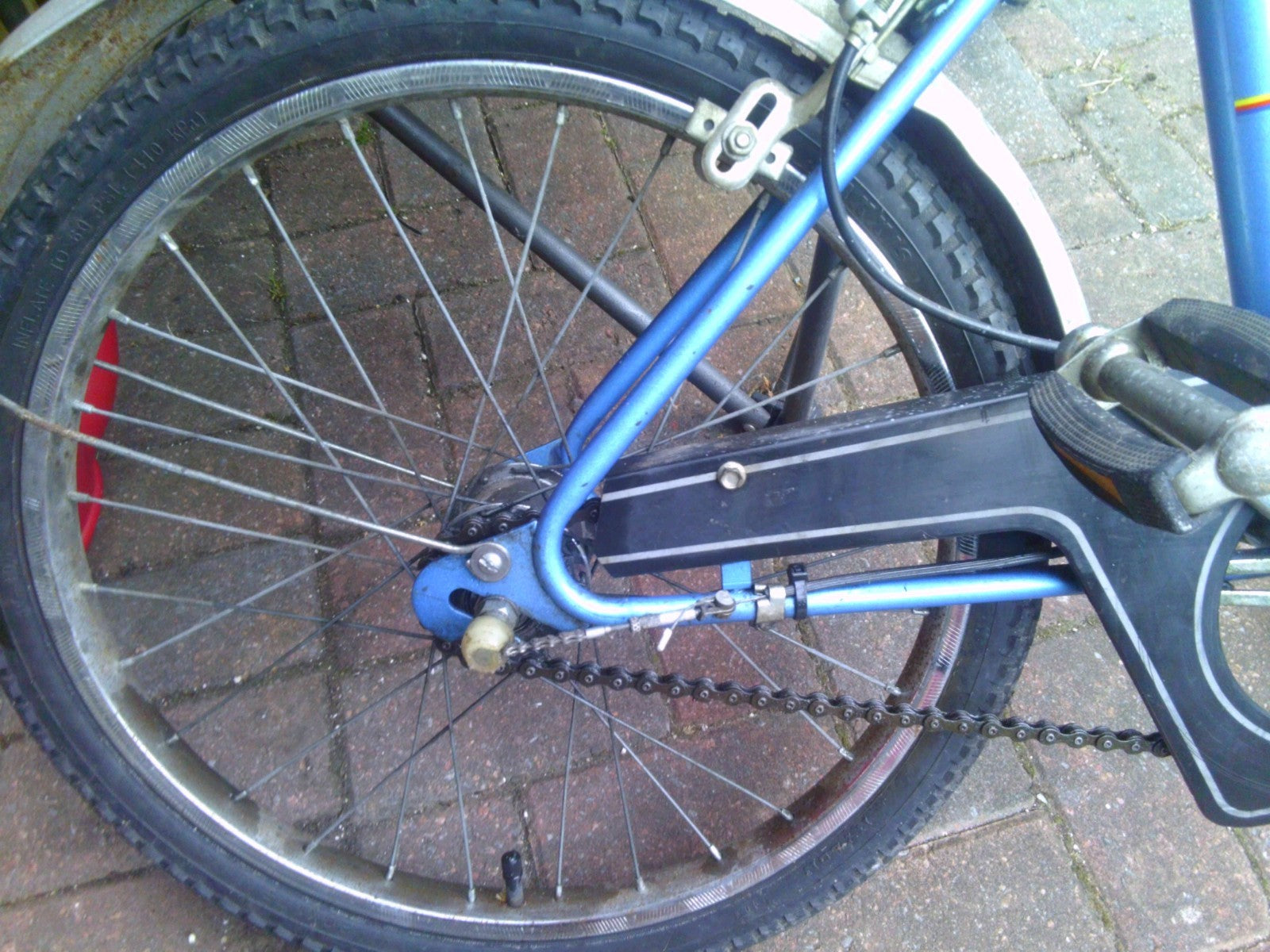 Ladies Fold Up Bike with 3 gears  in good working condition