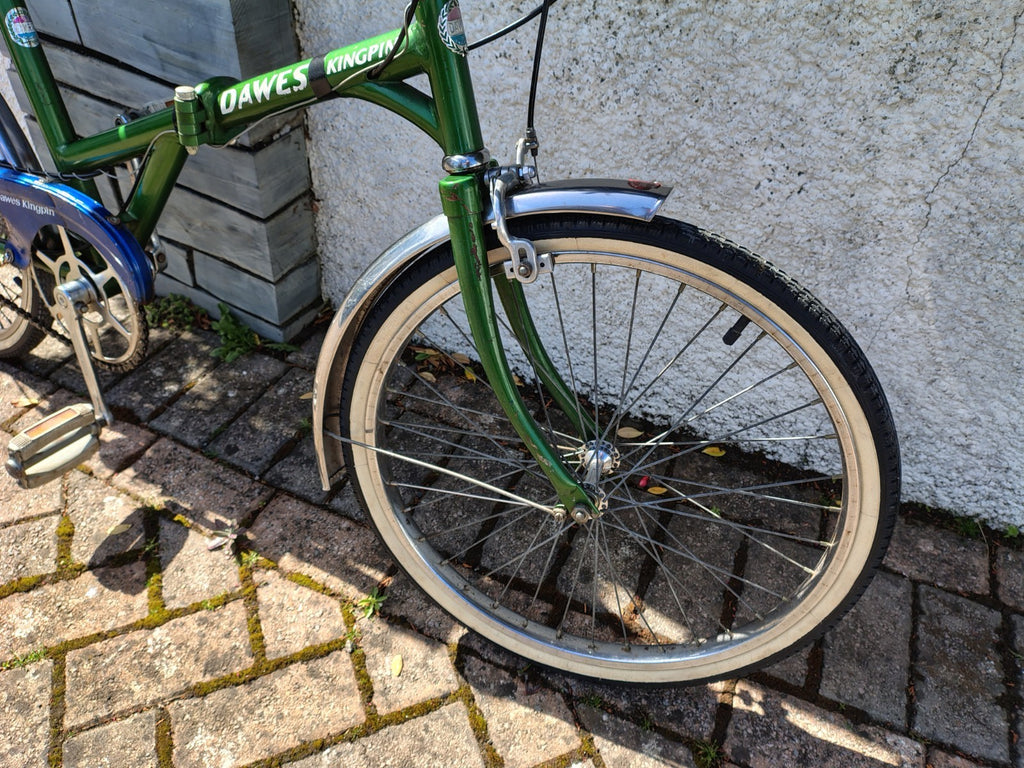Dawes Kingpin Vintage 70/80's Folding Bicycle Rides OK.