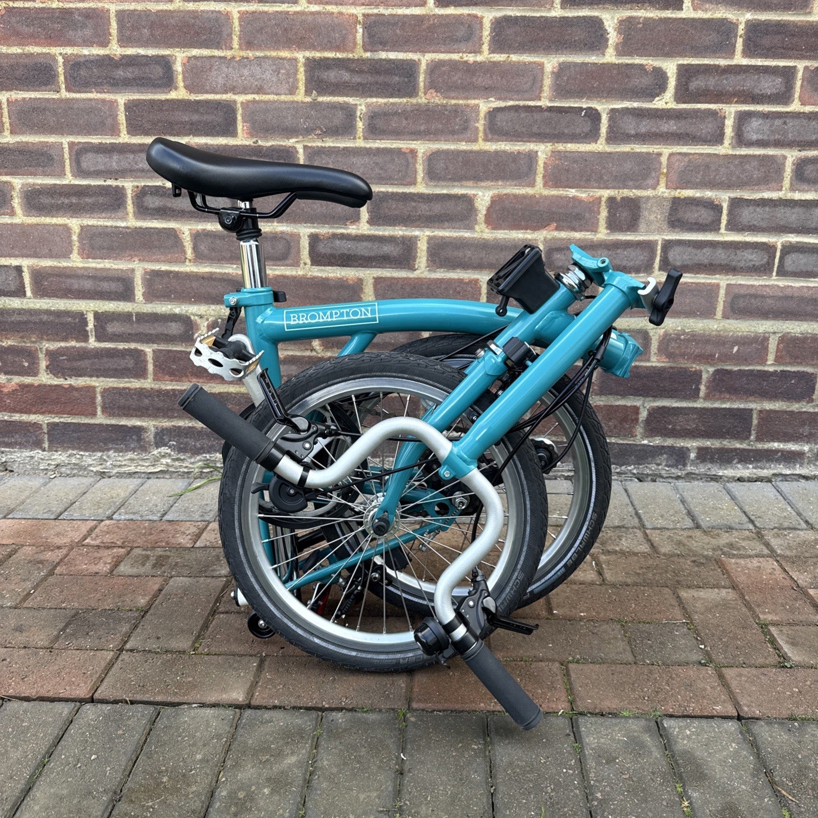 Brompton B75 16" Folding Bike - Blue - Discontinued - VGC - Classic Shape