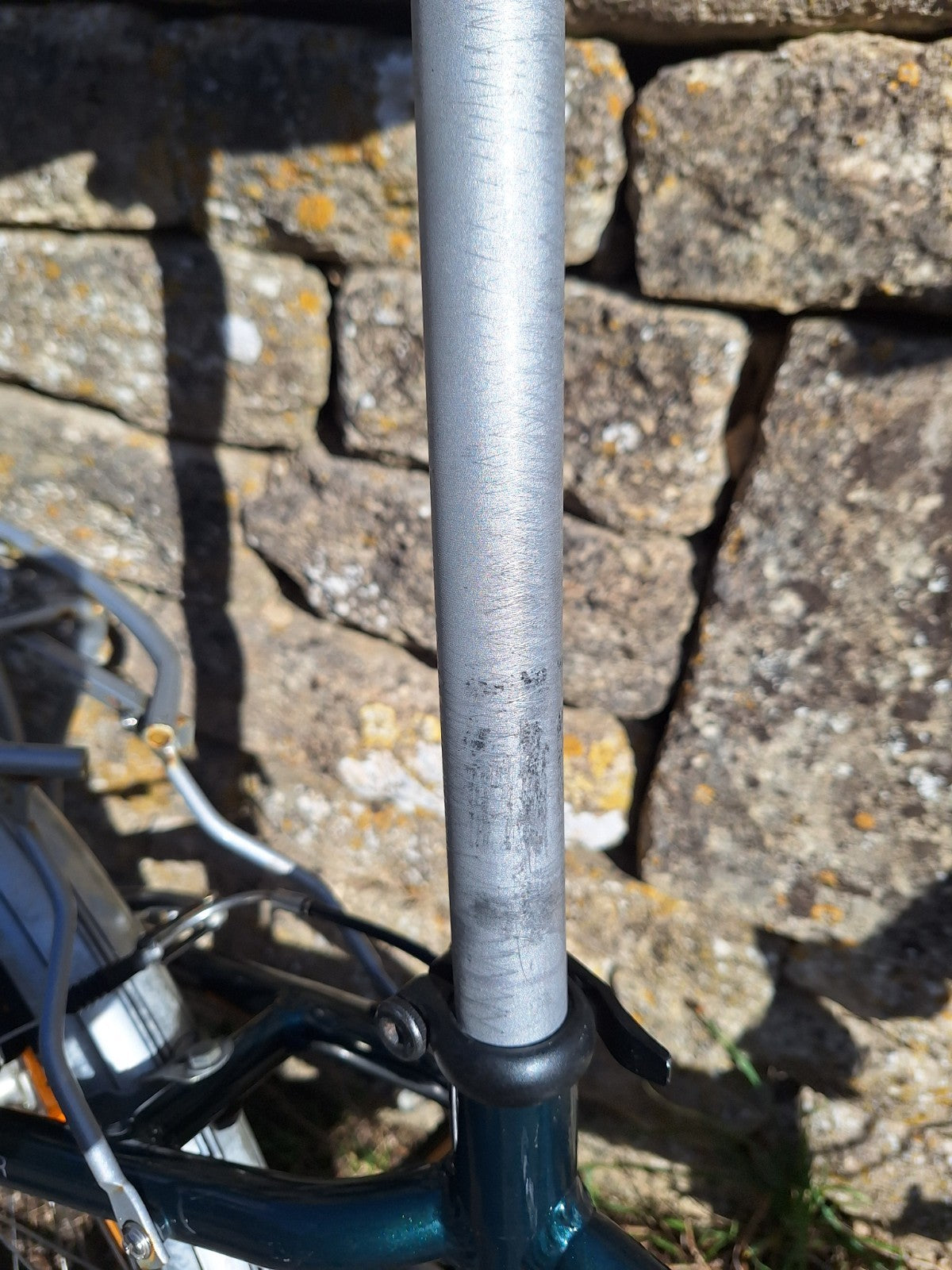 Viking Safari Native Folding Bike Alloy 20in Green .VGC. will post.