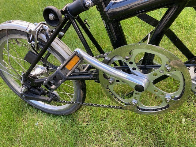 Brompton folding bike 3 speed M3L - black