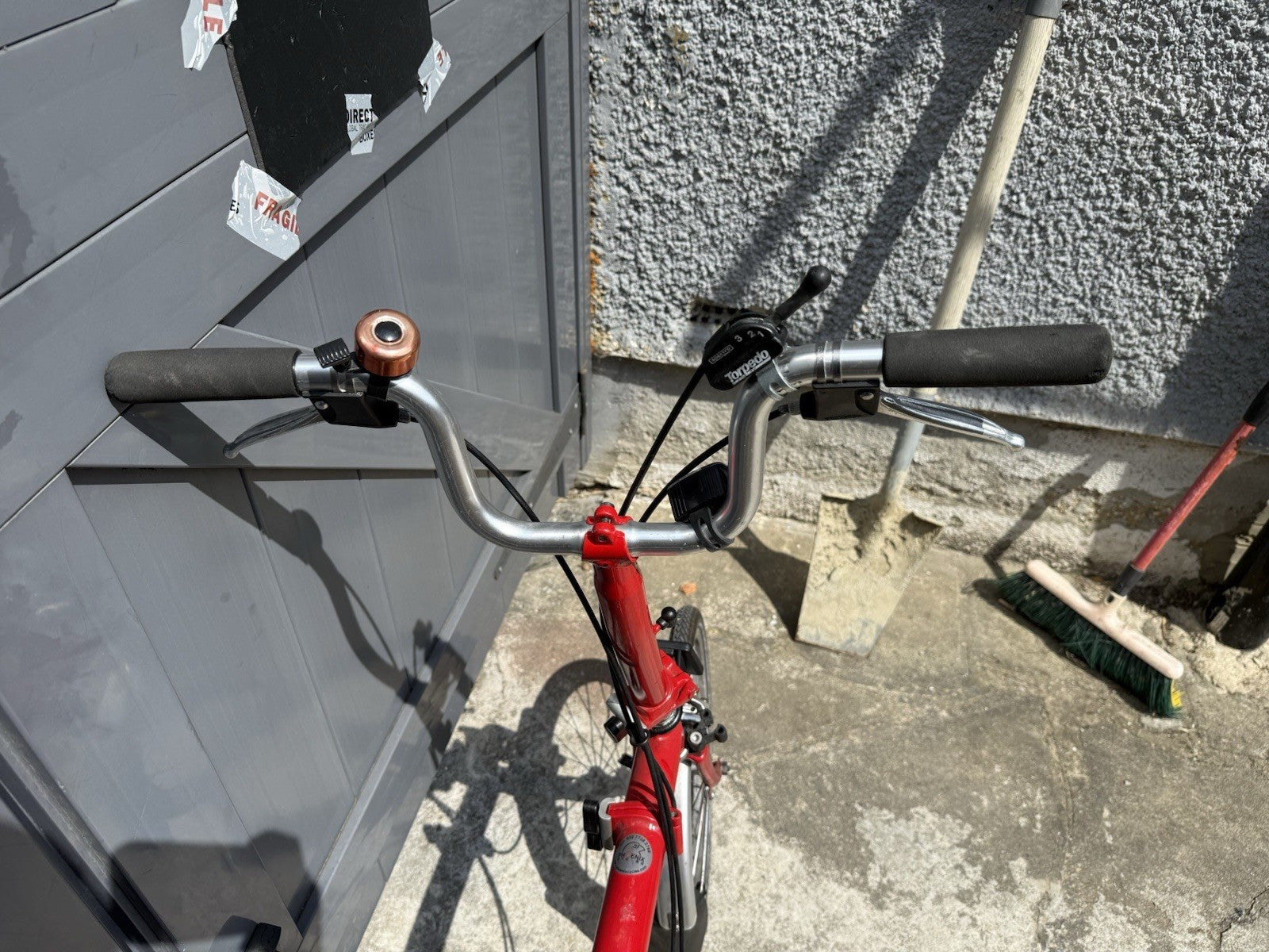 Brompton M3L Folding Bike - Red (3 Speed) - SE9 Collection Only