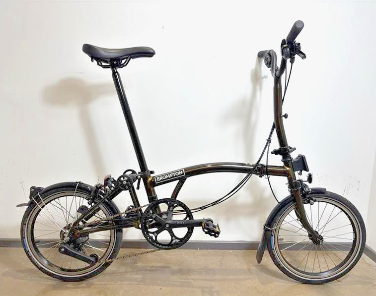 Brompton C Line 12 Speed - Mid - Black Lacquer