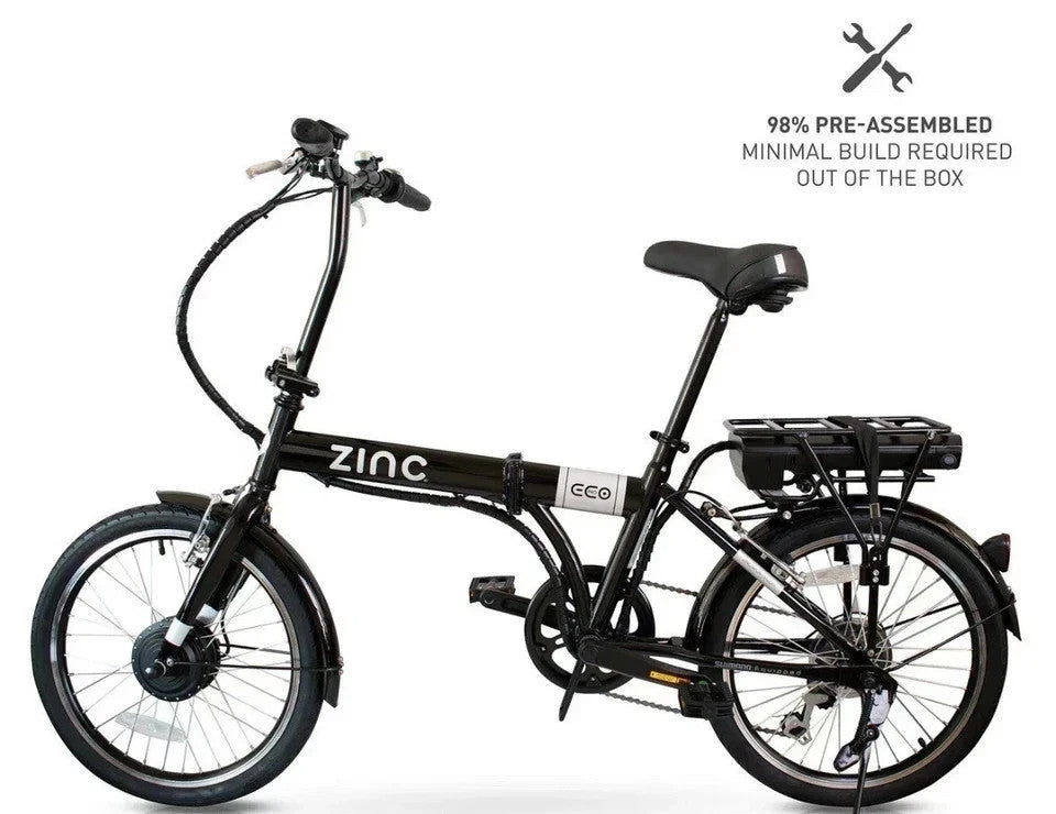 Zinc 20 Inch Wheel Size Eco Unisex 36V Folding Electric Bike, FRONT BRAKE CABLE
