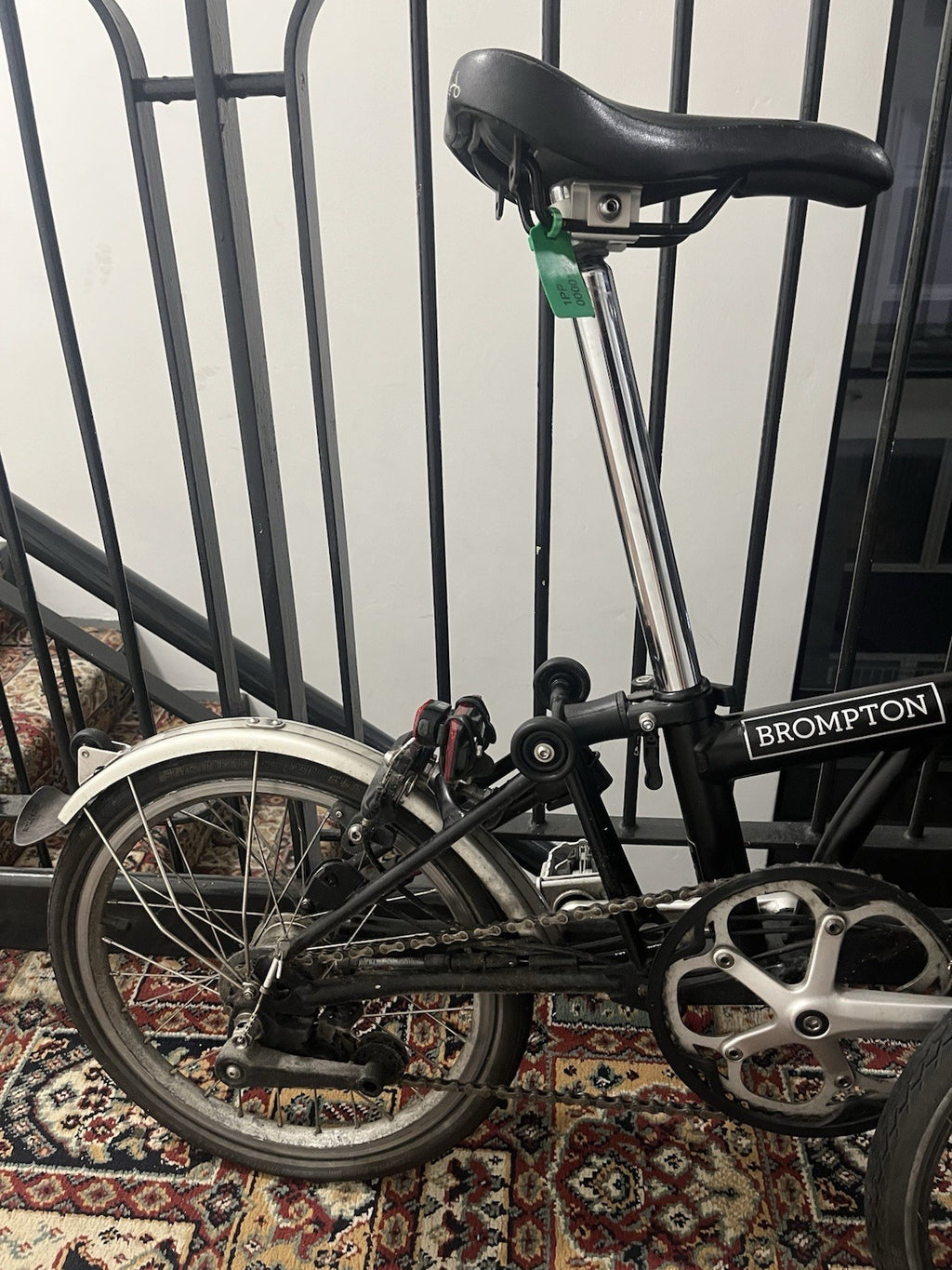 Brompton S6L 2019 Folding Bike Black