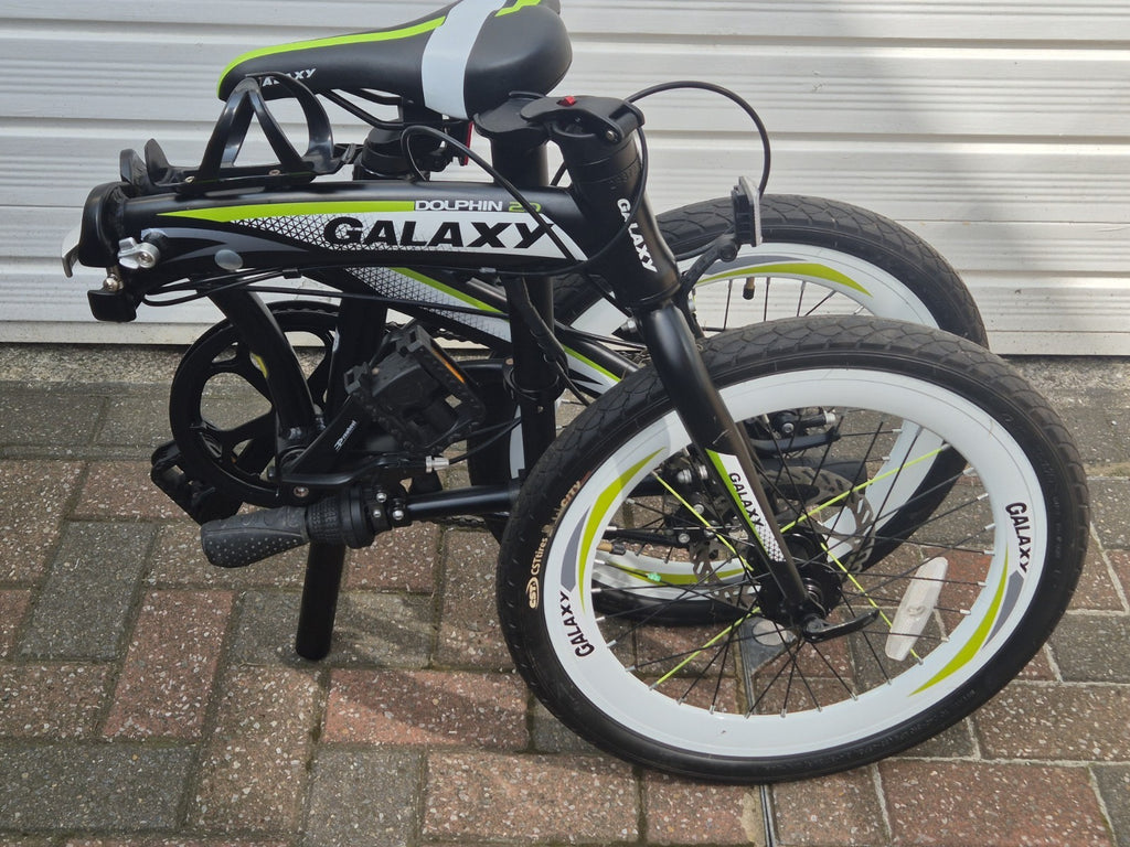 Galaxy Dolphin 2.0 20" folding Bike Shimano 7 Speed Disc Brakes Trinx Used Once