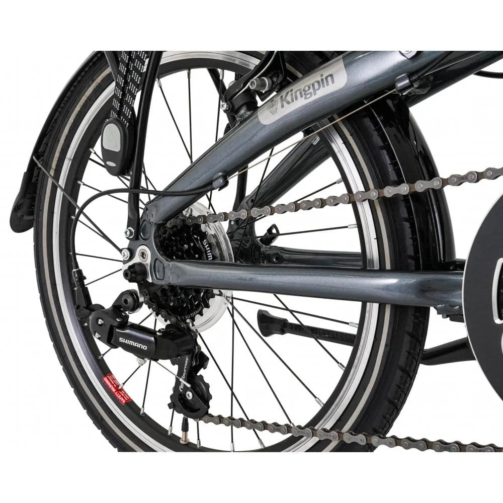 Dawes Kingpin Folding Bike, 20" Grey - Minor Mark