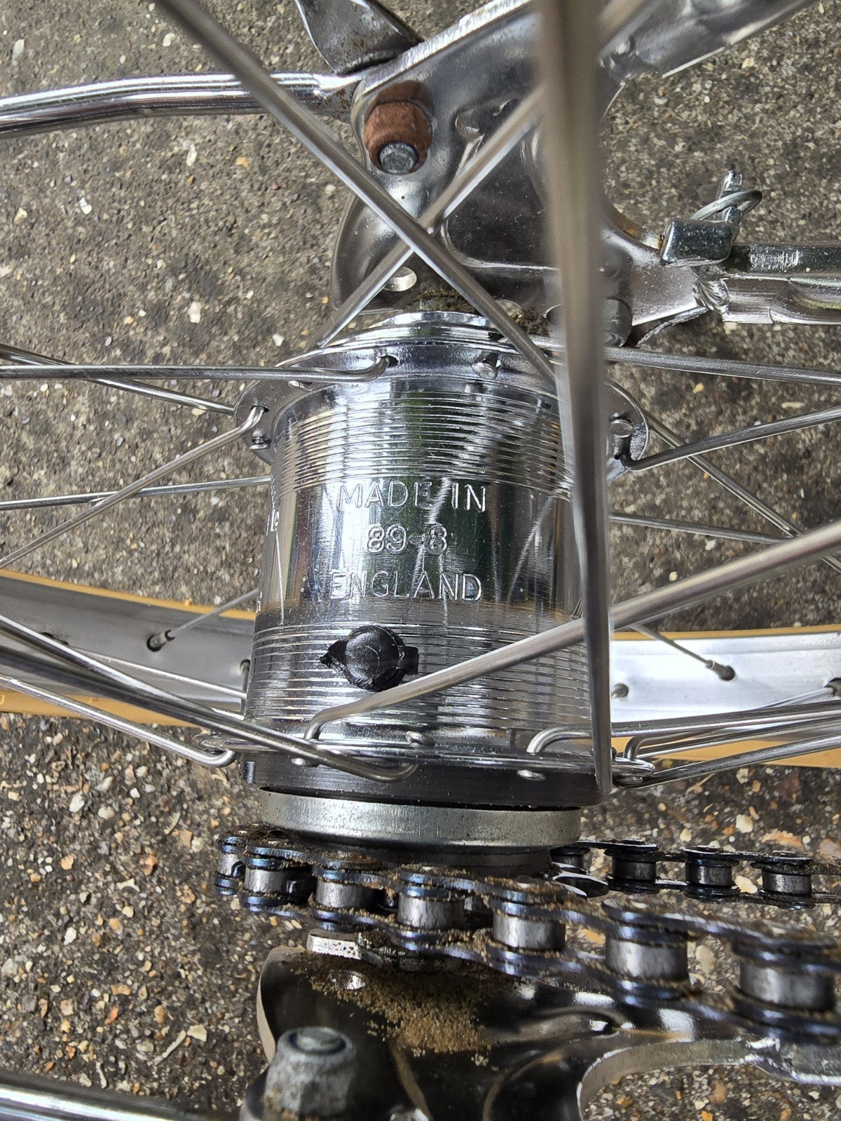 Dahon Vintage Stainless Steel Folding Bike