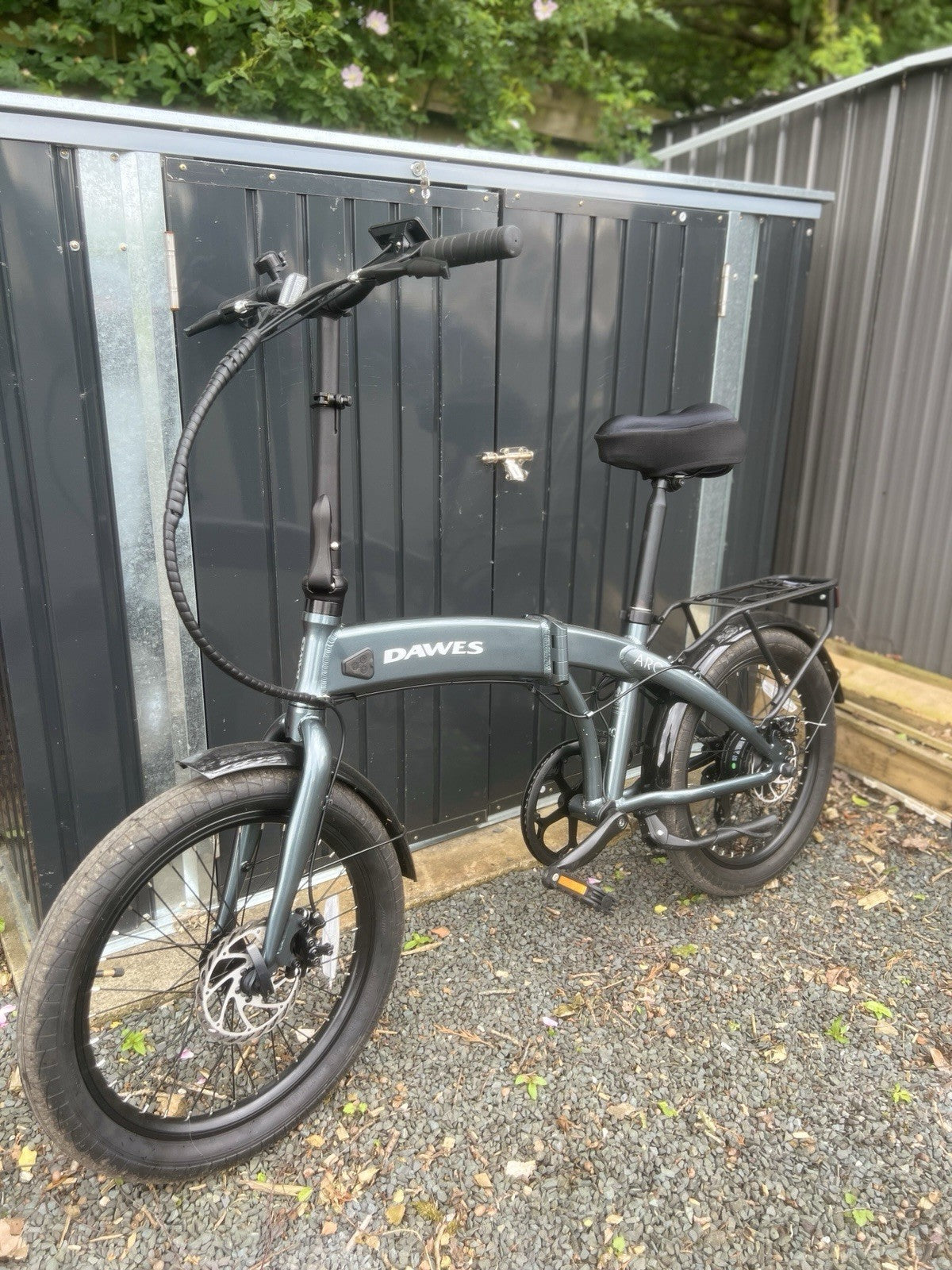 Dawes Arc Folding Bike - Grey - New Condition - ONLY 16 MILES