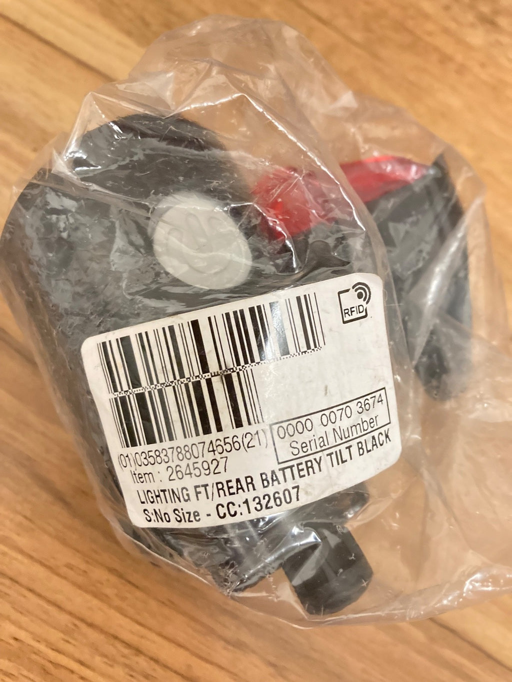 Decathlon BTWIN Folding Bike Lights (Front and Rear)