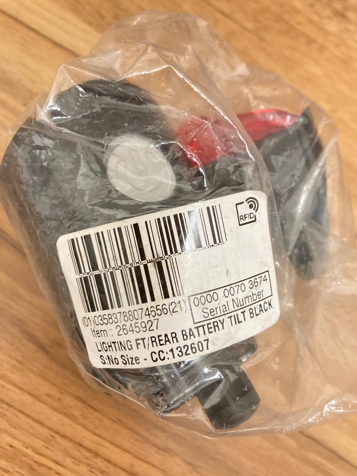 Decathlon BTWIN Folding Bike Lights (Front and Rear)