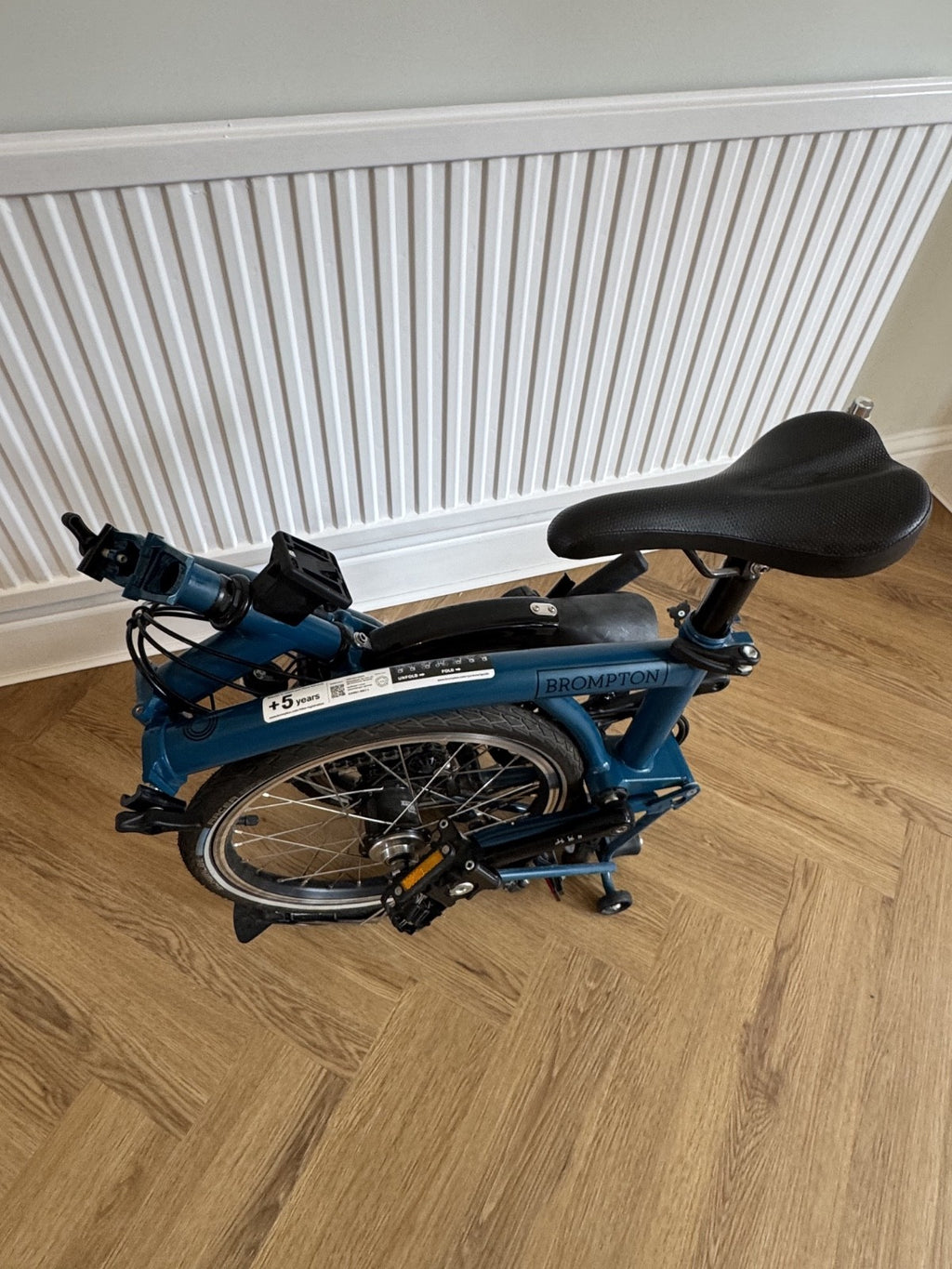 Brompton folding bike, C Line - 6-speed, Ocean Blue, Excellent Condition