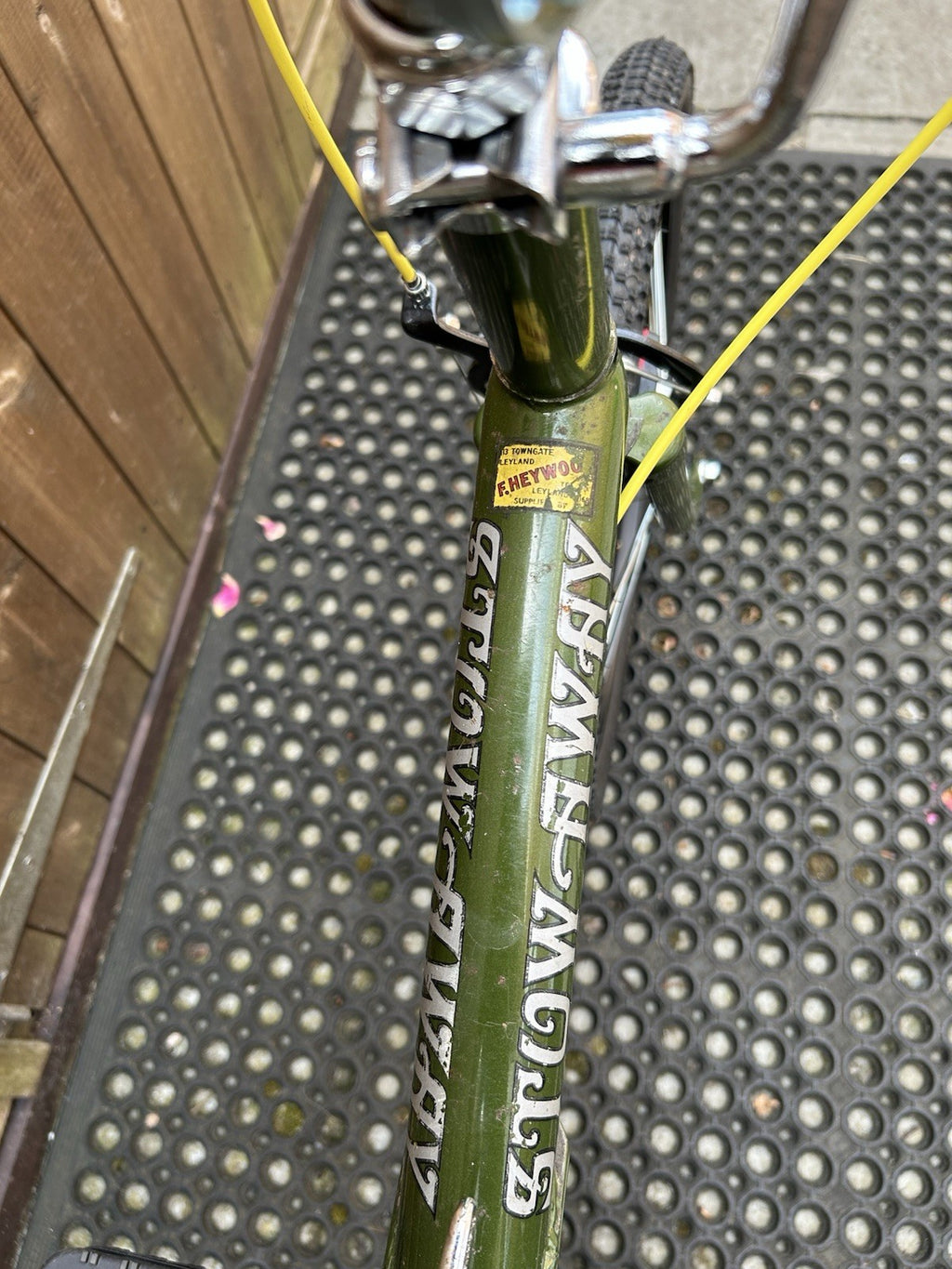 Vintage Customised Early 1970s Raleigh Stowaway Folder