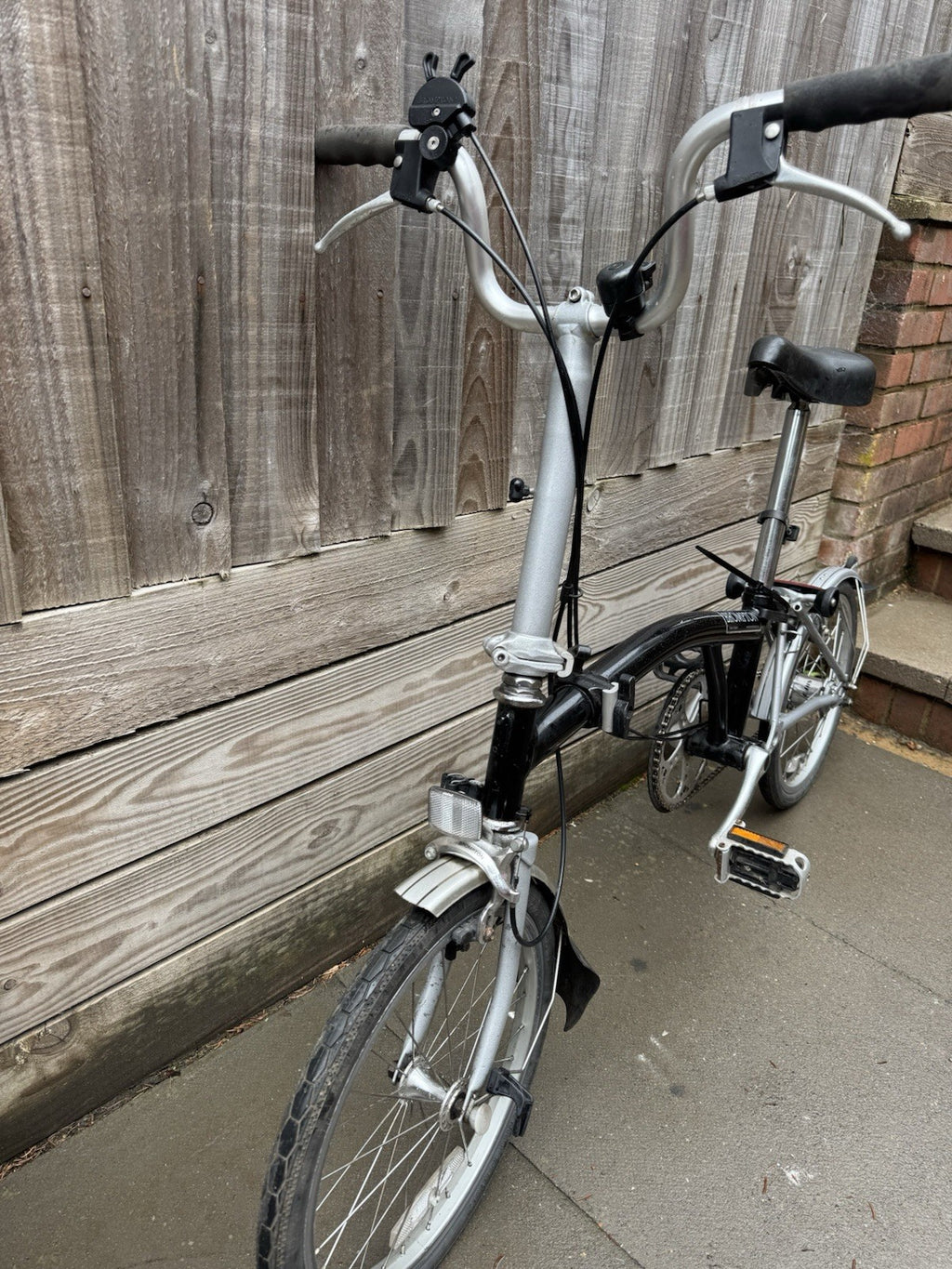 Brompton C Line ￼ 3 Speed STURMEY Archer  Black Fold Up Fully Serviced