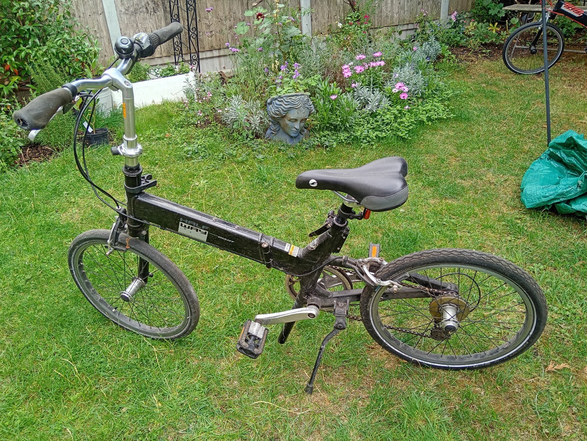 Giant Halfway Folding Bike 20'' Wheels 7-Speed Excellent Condition Black Frame