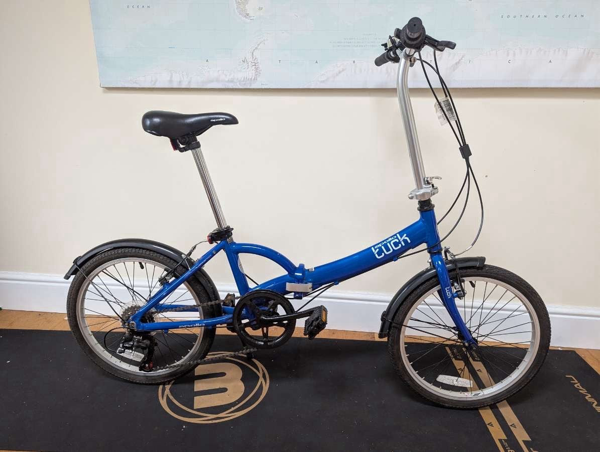 Apollo Tuck 20'' Lightweight Folding Bike 6 Speed