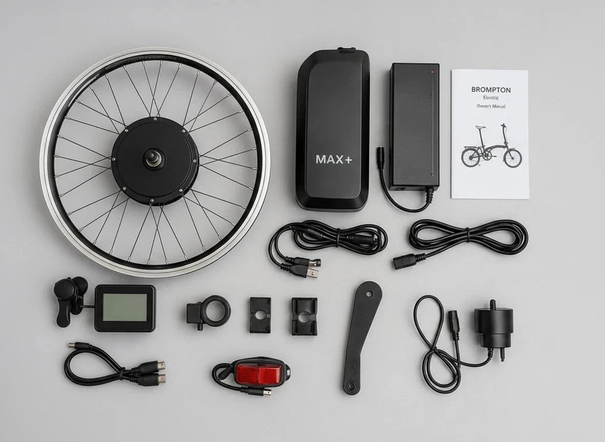 Swytch Max+ Electric Bike Conversion Kit for Brompton Folding Bike 16" BRAND NEW