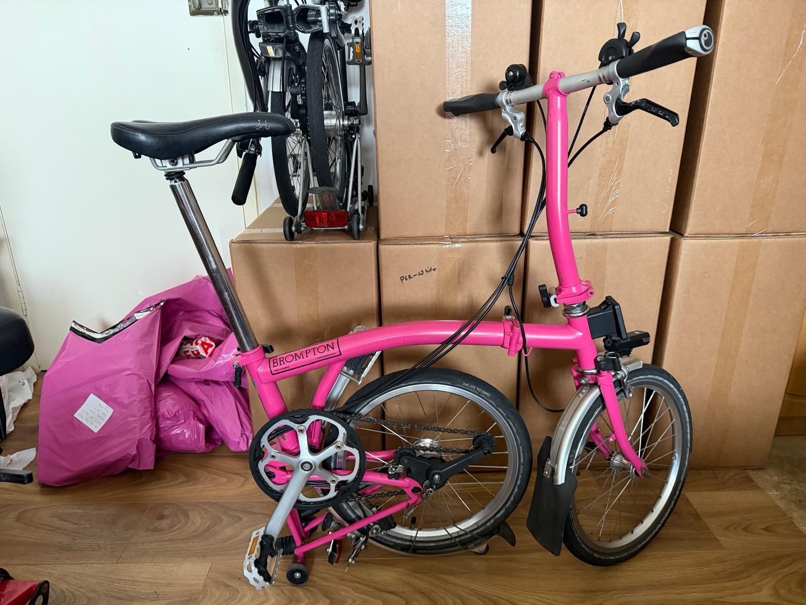 Brompton S6L folding bicycle C line