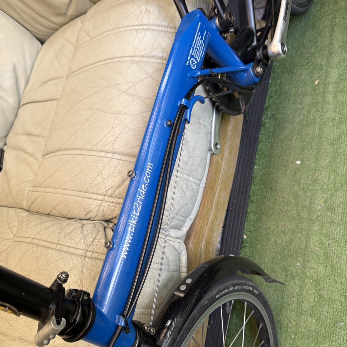 ￼ Bike Friday Folding Bike Nine Speed 16 Inch Wheels ￼￼