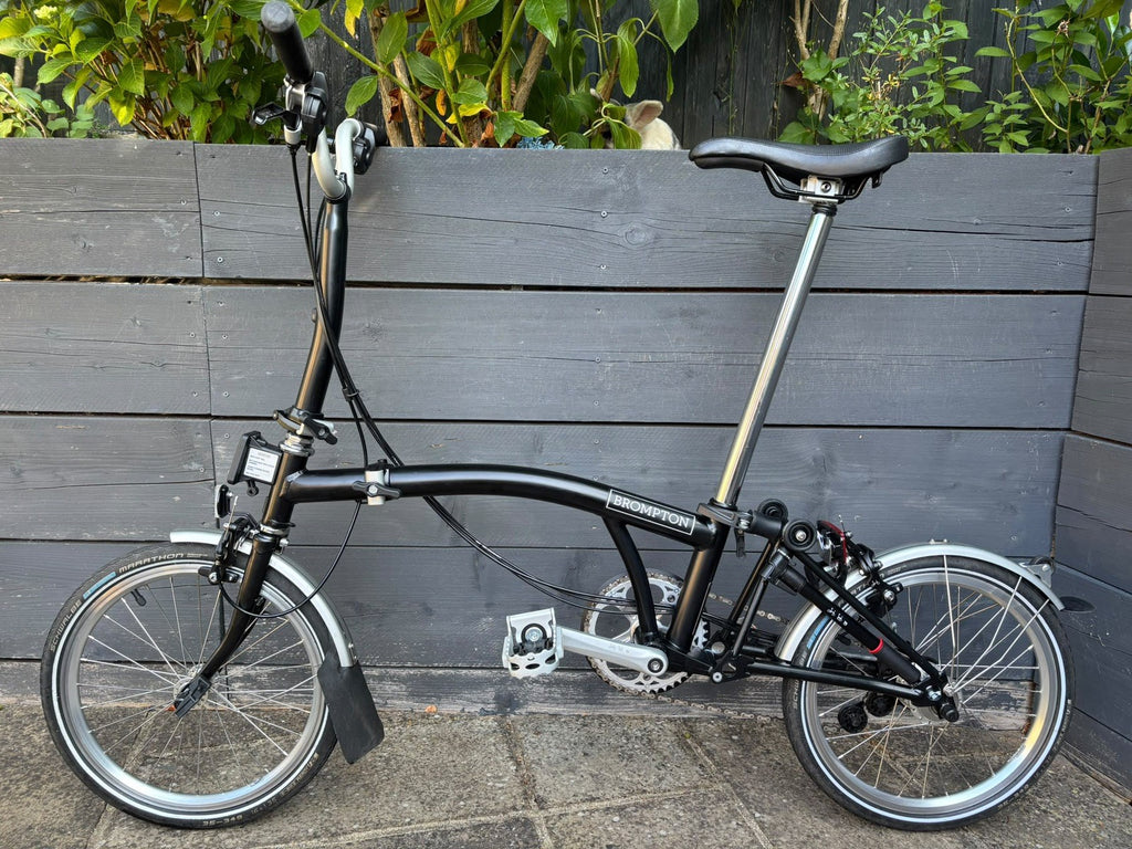 2021 Brompton M6L C Line Folding Bicycle 6 Speed + 44T Chainring - Hardly Used