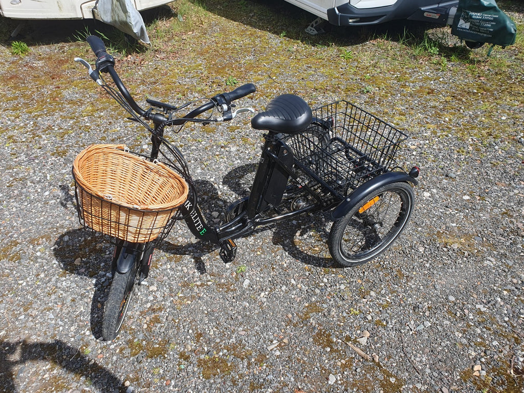 Jorvik Elite Jet E-20 Folding Trike with 20-inch Wheels