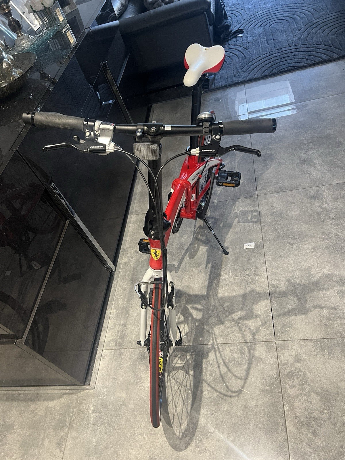 Ferrari Secuderia red Foldable Bike